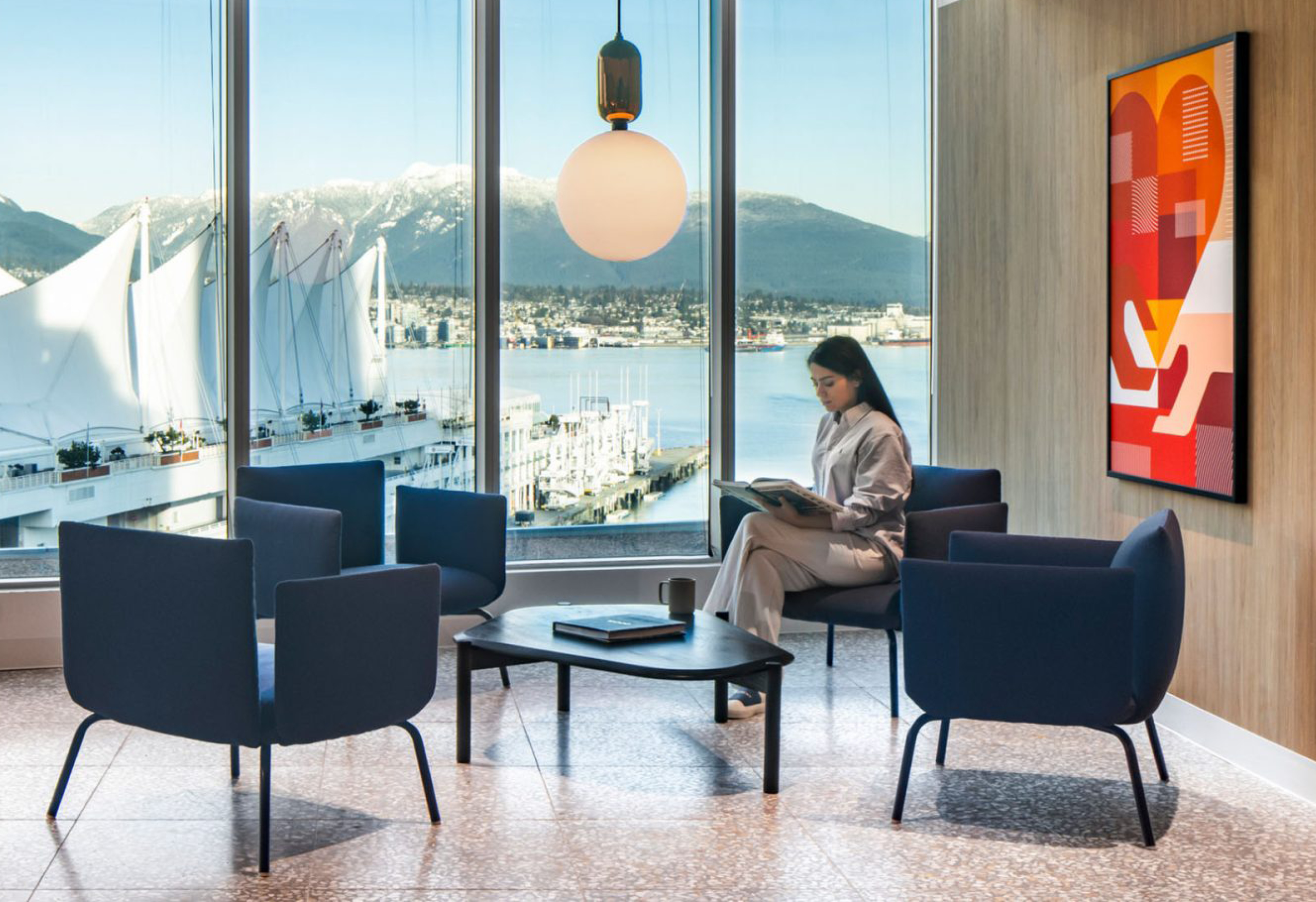 Office Refresh — award-winning brand integration across three pilot offices that became the PwC Canada standard