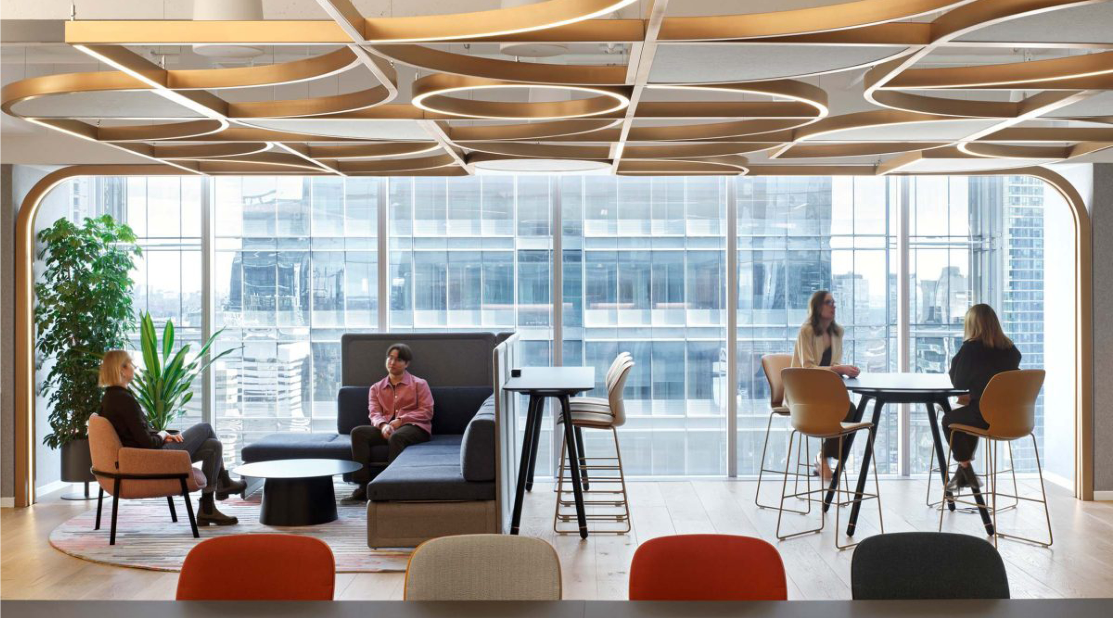 PwC Canada finished office interior