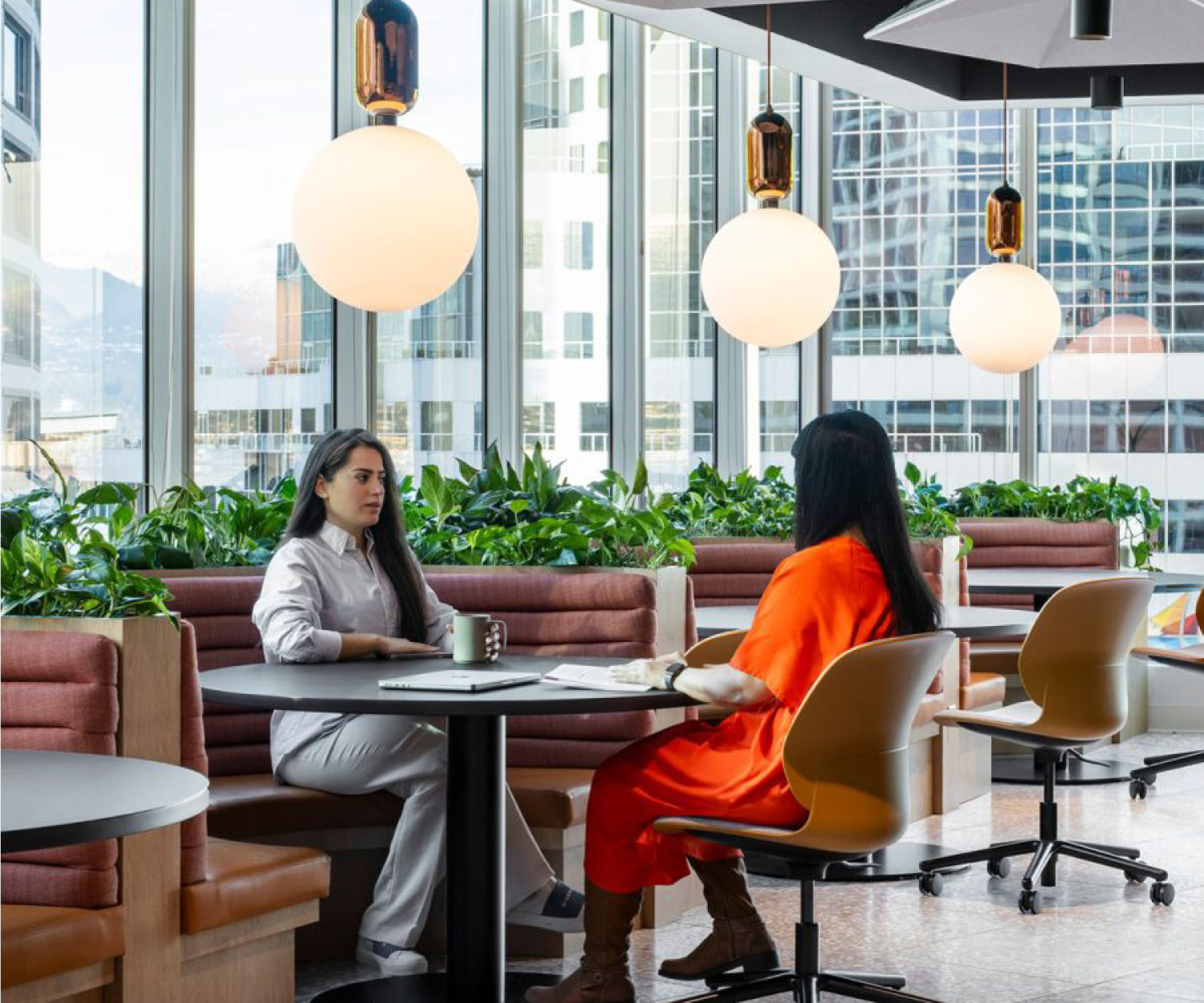 PwC Canada finished office interior
