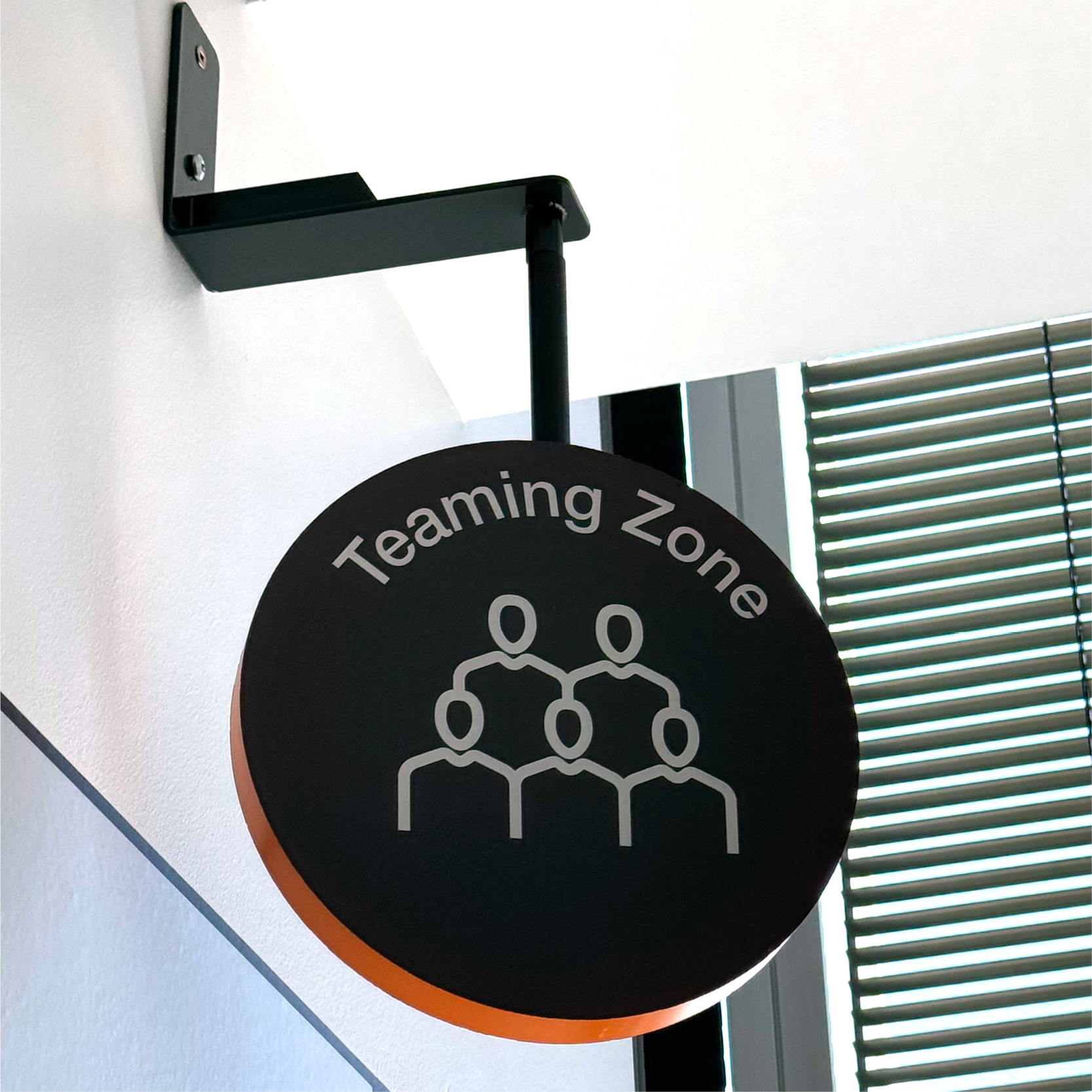 Office wayfinding signage