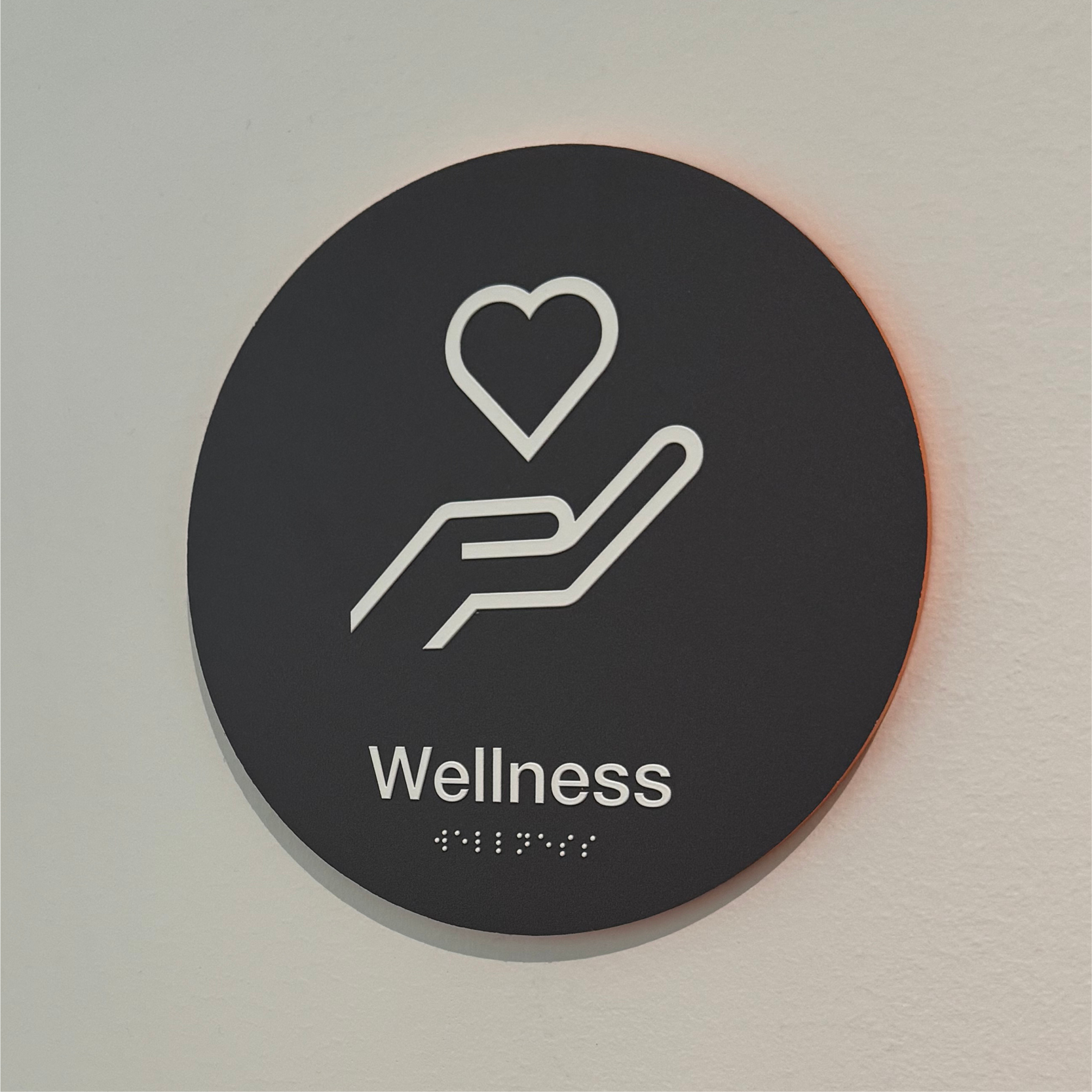 Office wayfinding signage