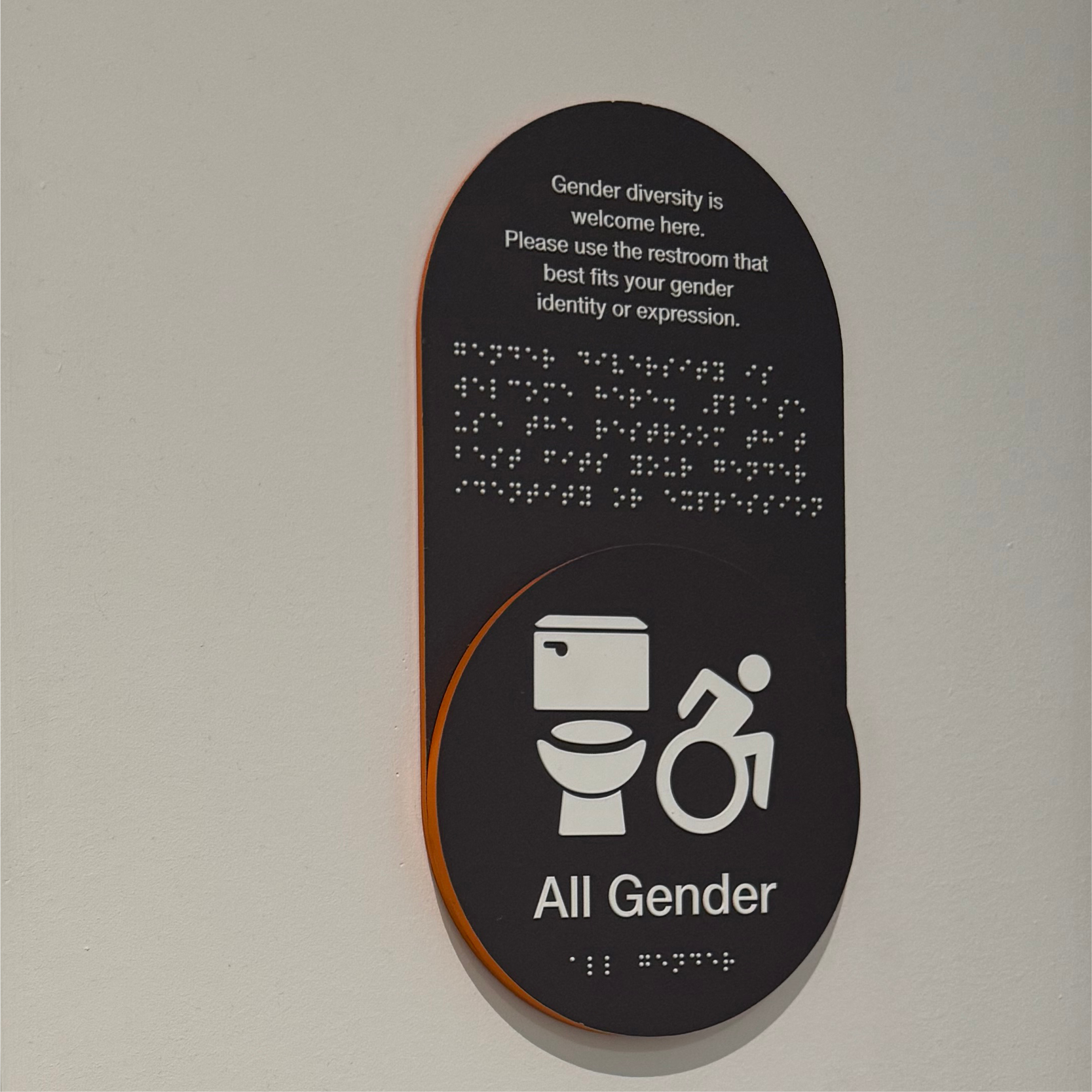 Office wayfinding signage