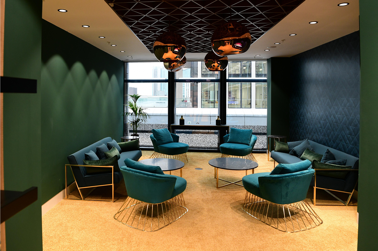PwC UK branded office space