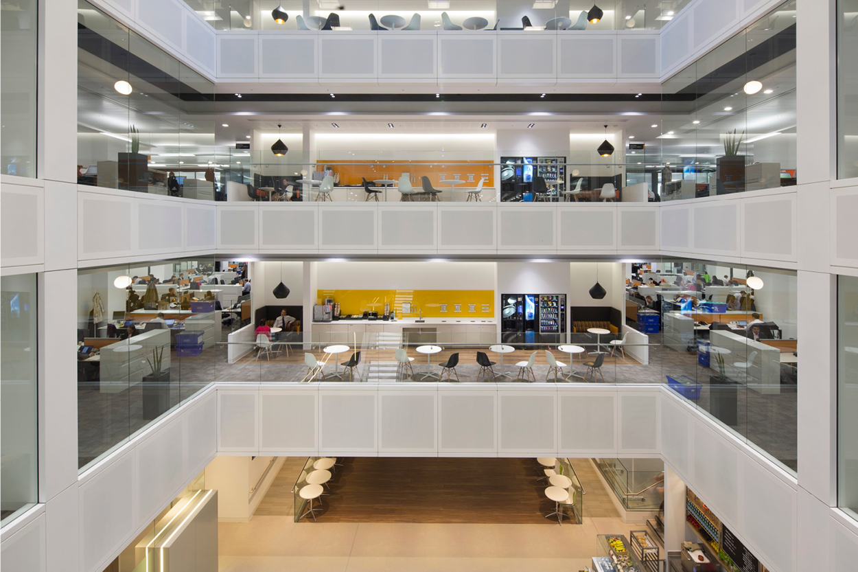 PwC UK branded office space