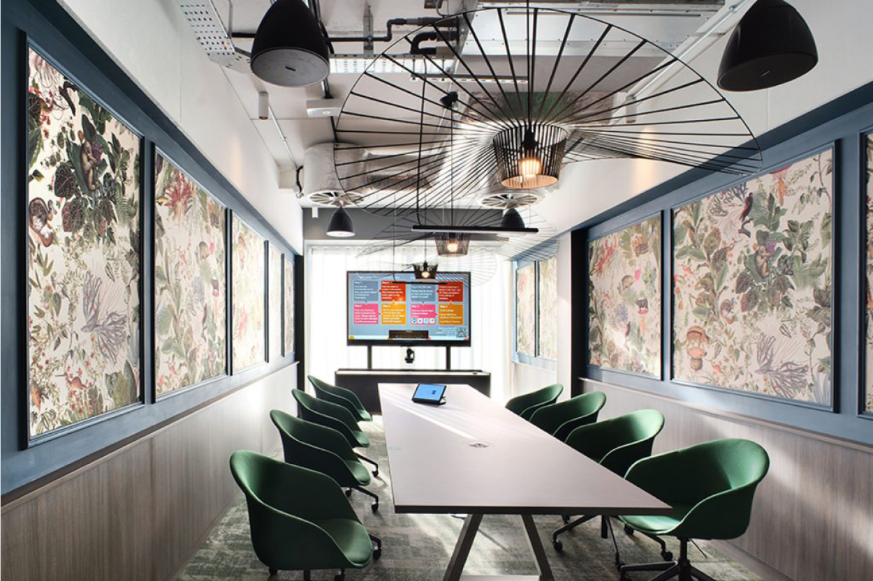 PwC UK branded office space